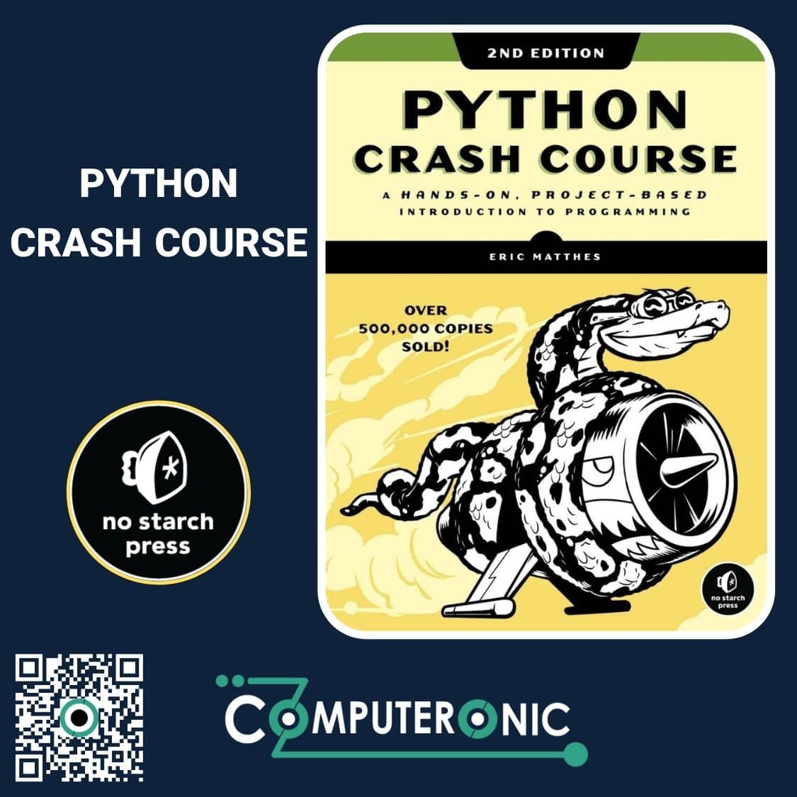 کتاب Python Crash Course - کامپیوترونیک